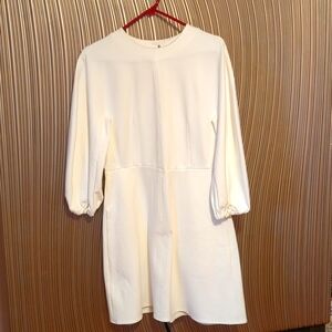 Tibi puffy sleeve dress